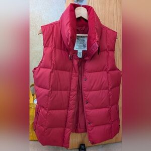 Eddie Bauer Red Goose Down Vest